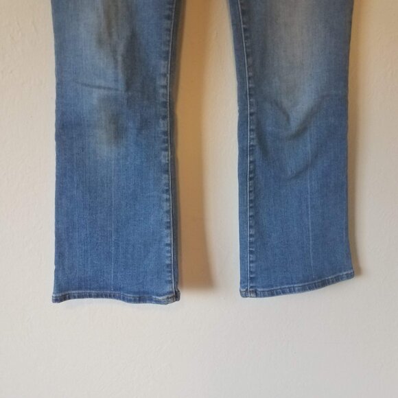 Madewell Cali Demi-Boot Jeans Women’s 25 Mid Rise Medium Wash - Picture 2 of 9